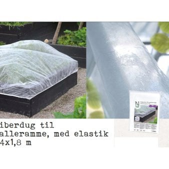 Fiberdug med elastik, til palleramme 1,4x1,8 m