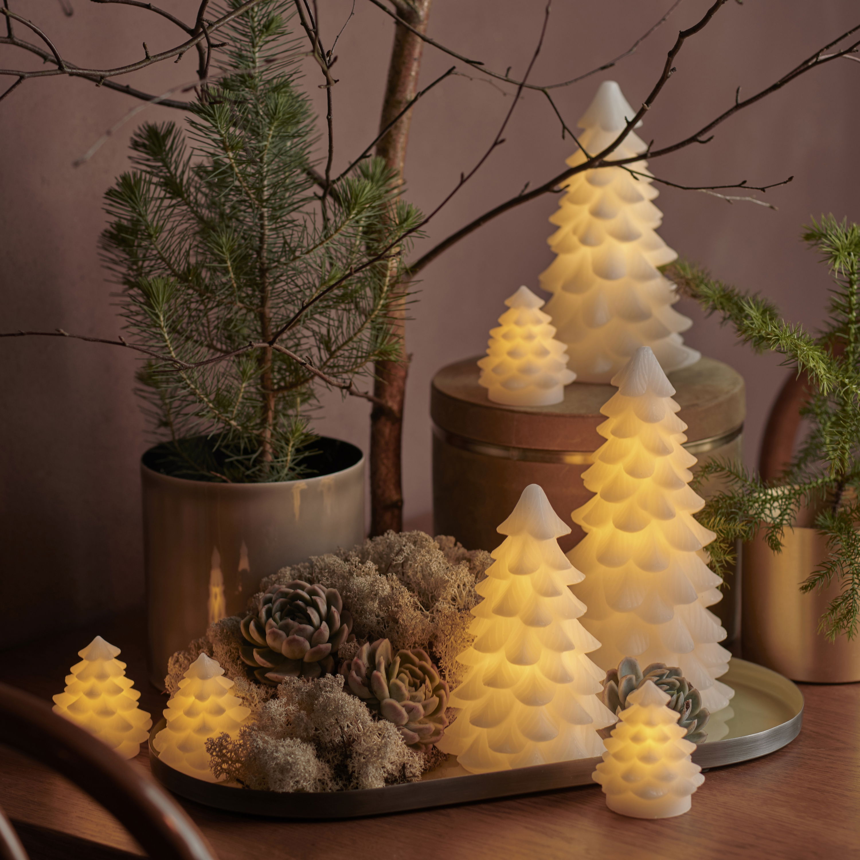 Sirius Carla lys-juletræ