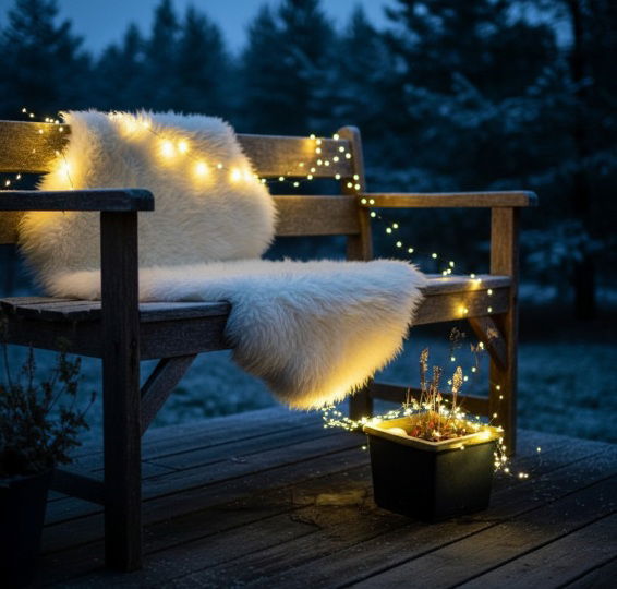 Knirke LED med 15 grene