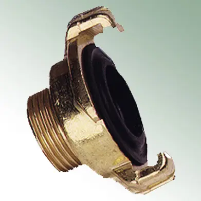 Messing samler - ydre gevind 3/4, Messing samler - ydre gevind 3/4,