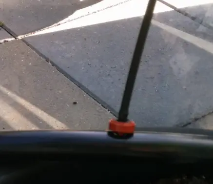 Dryp monteret på hovedslange