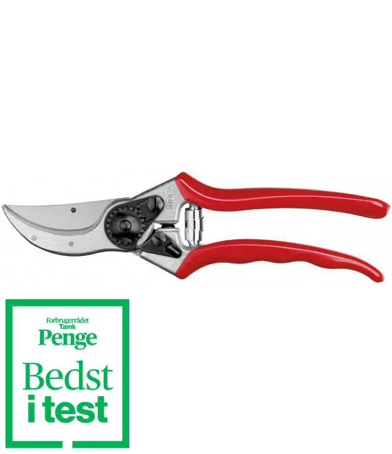 Felco beskærersaks nr. 2, Felco beskærersaks nr. 2, Gartnernes foretrukne professsionelle saks, hvor alle delene kan udskiftes. Saksen kan let skilles og vedligeholdes. Håndtag af plastik, så den er behagelig at have i hånden. Længde er 21,50 cm. og vægt