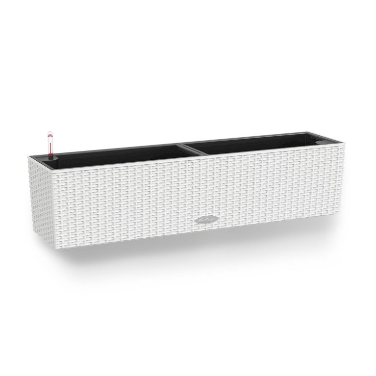 Balconera altankasse - hvid flet