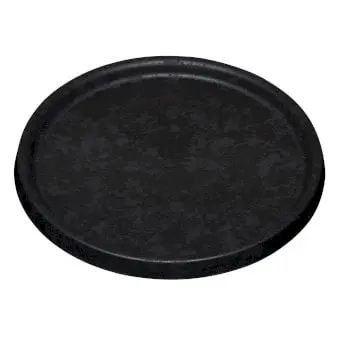 Element, Conical krukke - Graphite - Underskål til krukke Ø25