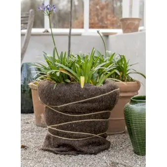 Uldmåtte til vinterbeskyttelse