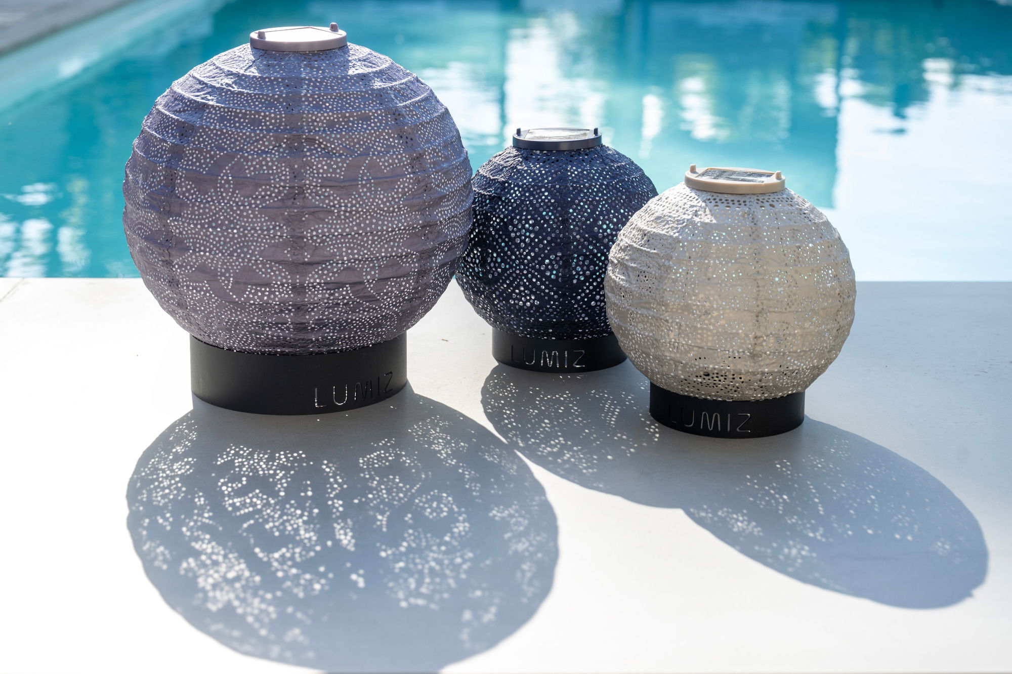 Lumiz Lace Round 30 - Sølvfarvet