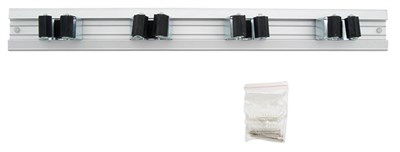 Redskabsholder, Aluskinne m. 4 holdere