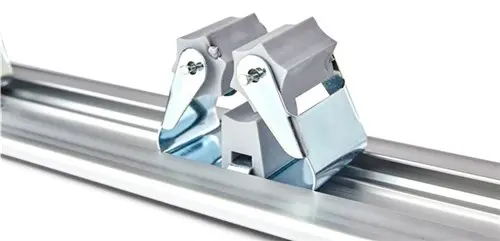 Redskabsholder, Aluskinne m. 4 holdere