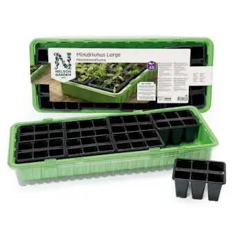 Mini-drivhus Large - 57 x 24 cm