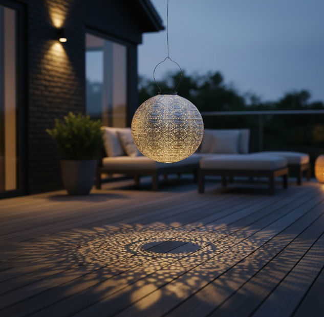 Lumiz Lace Round 30 - Sølvfarvet